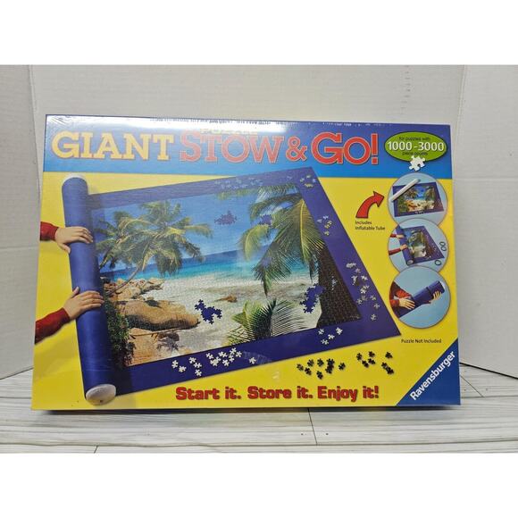 New Ravensburger Giant Puzzle Stow & Go for 1000 to 3000 pcs Sealed - Picture 1 of 4